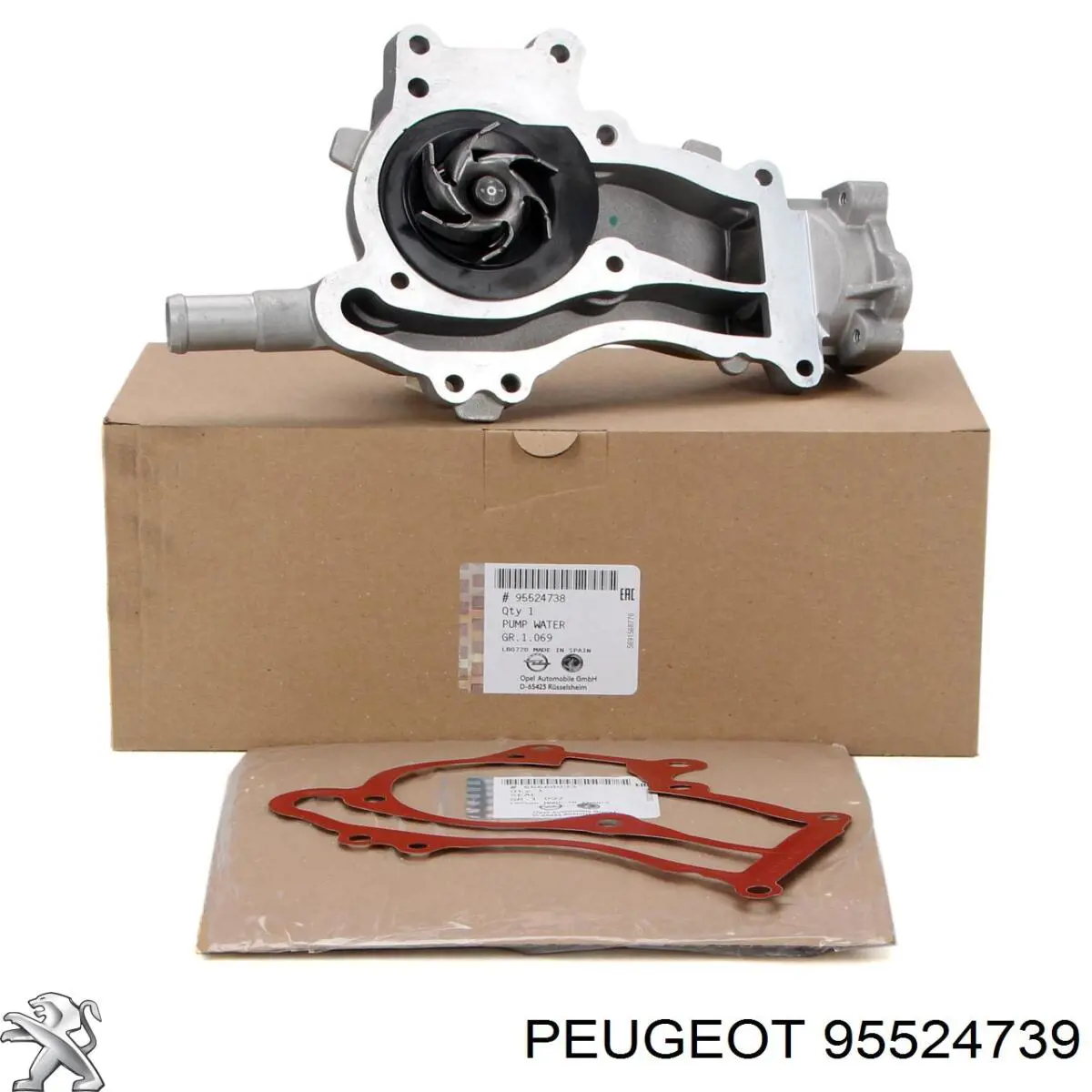 Помпа охлаждения Peugeot/Citroen 95524739 цена, от 38.66 USD