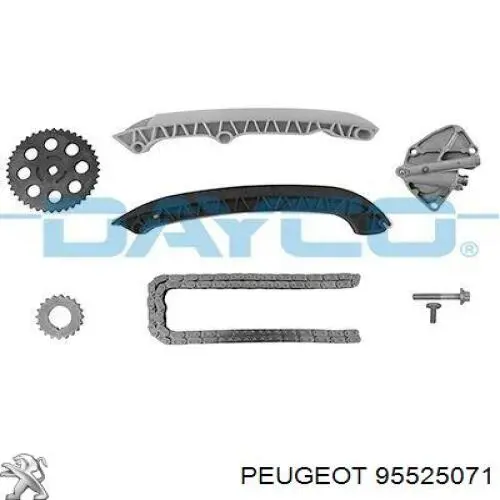 Комплект цепи ГРМ 95525071 Peugeot/Citroen