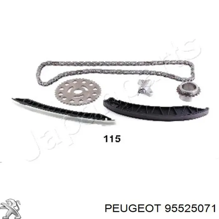 95525071 Peugeot/Citroen Комплект цепи