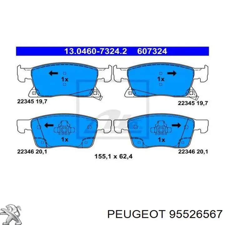  95526567 Peugeot/Citroen