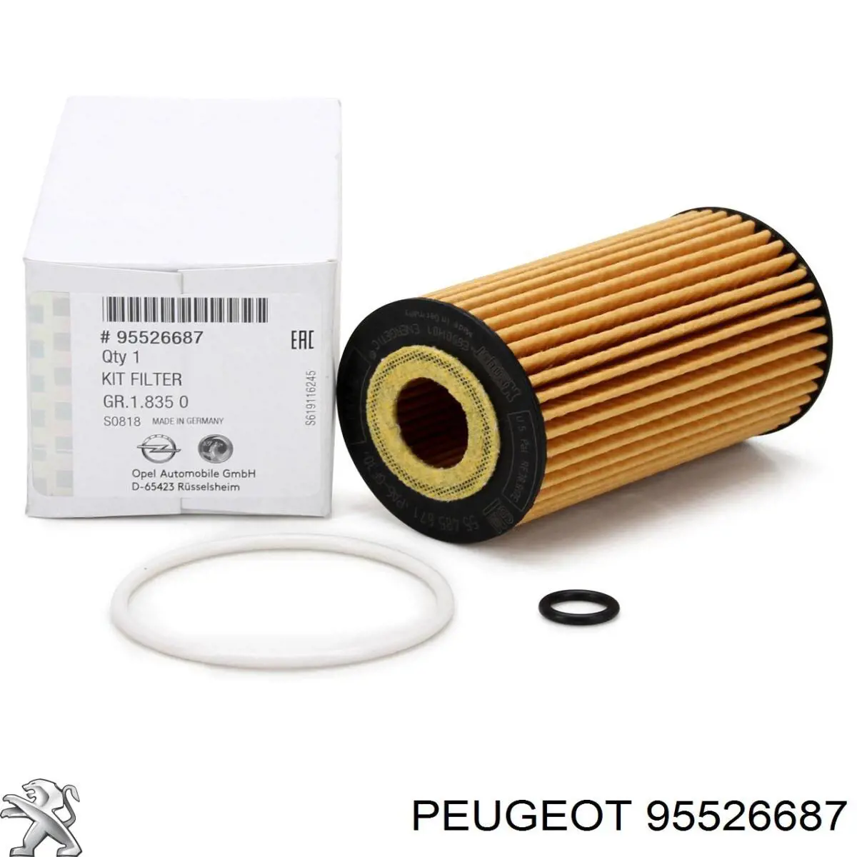 95526687 Peugeot/Citroen масляный фильтр