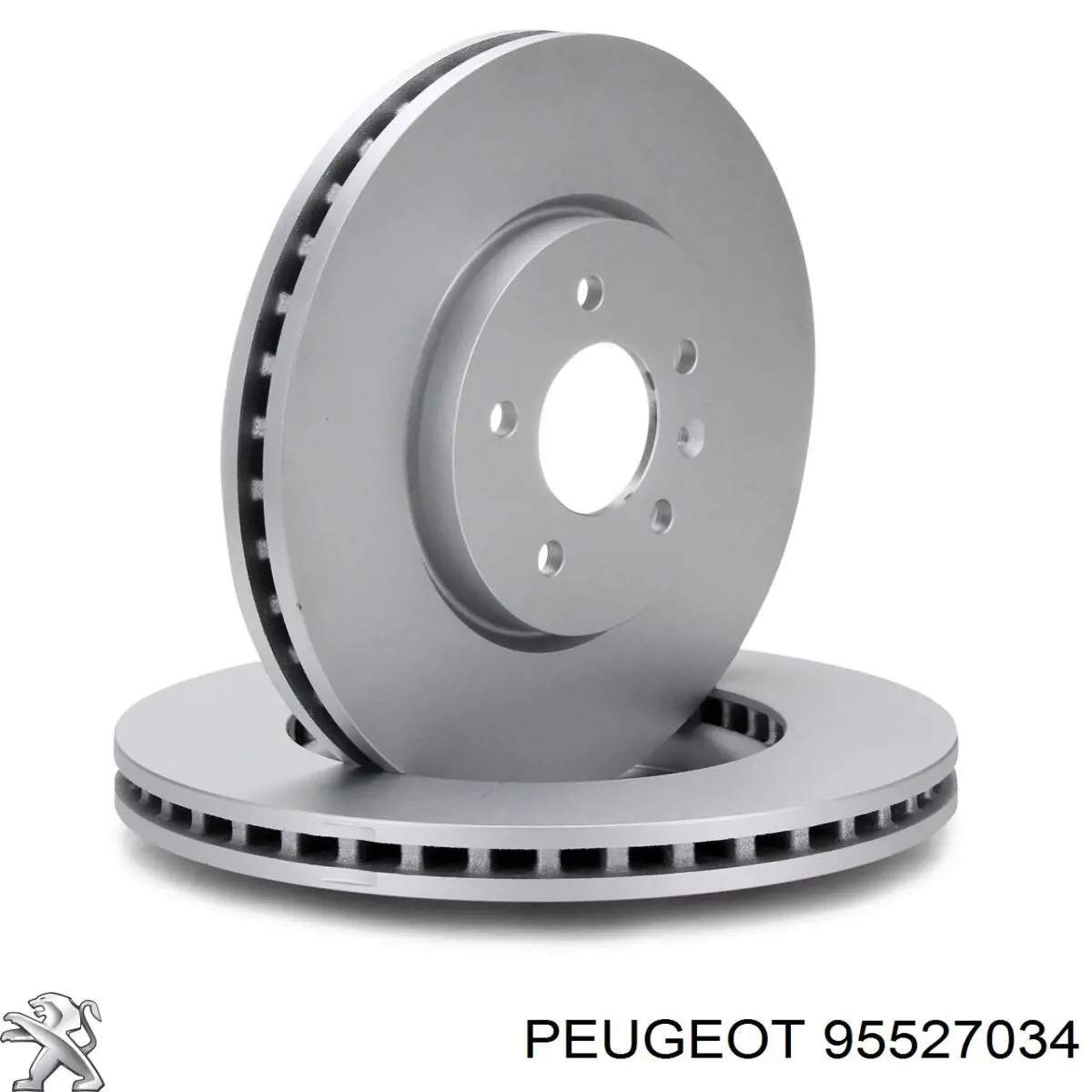 Передние тормозные диски 95527034 Peugeot/Citroen