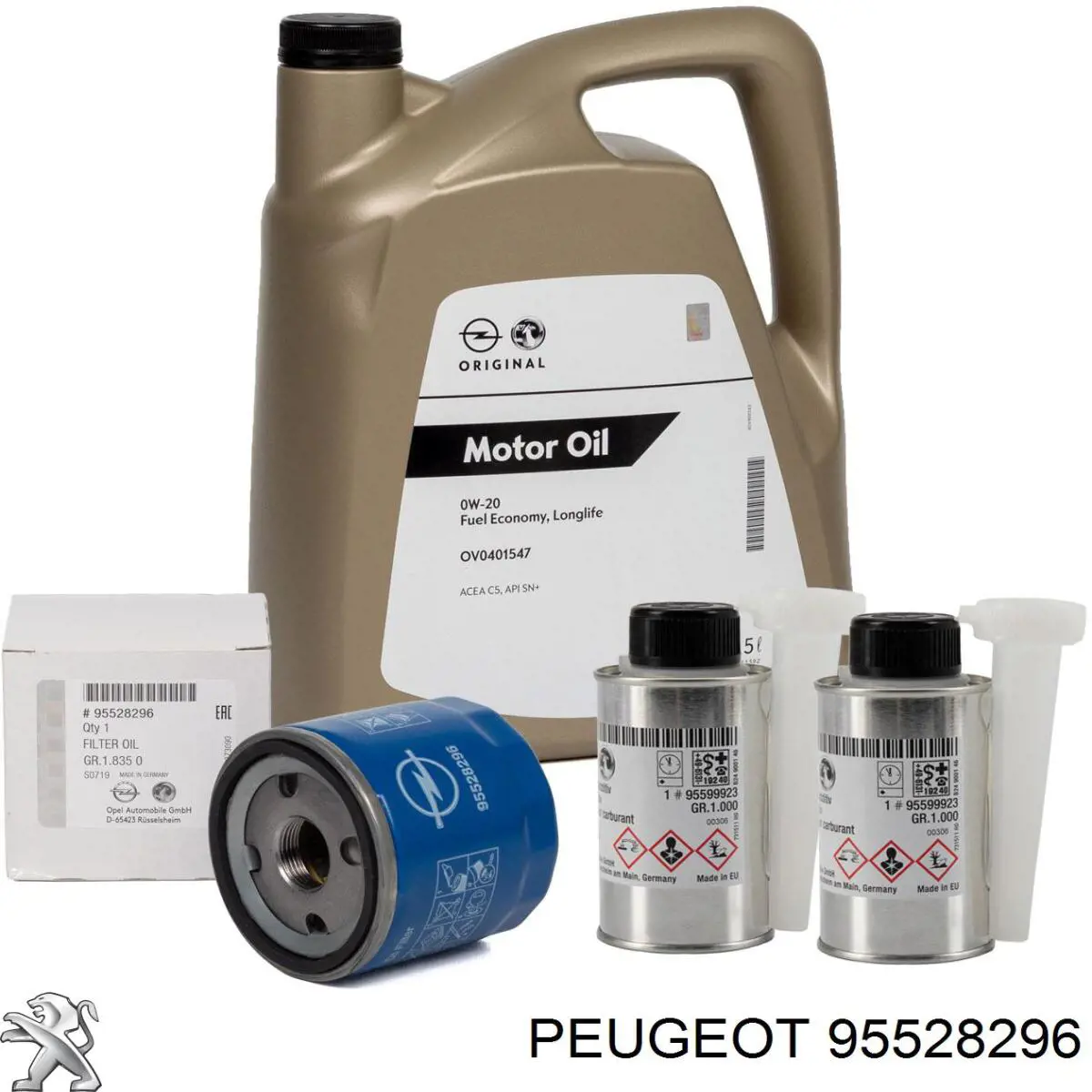 Filtro de aceite 95528296 Peugeot/Citroen