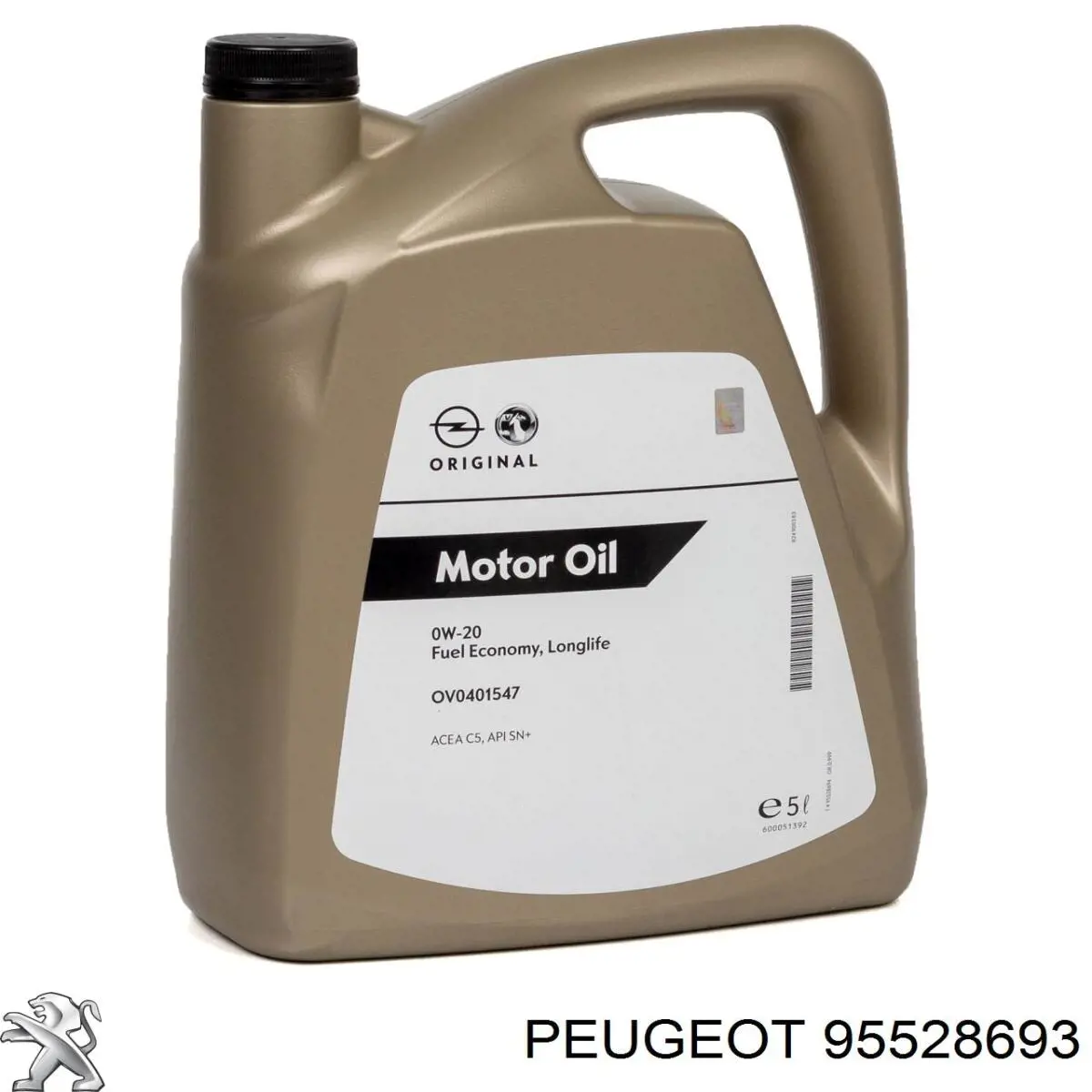 Моторное масло 95528693 Peugeot/Citroen