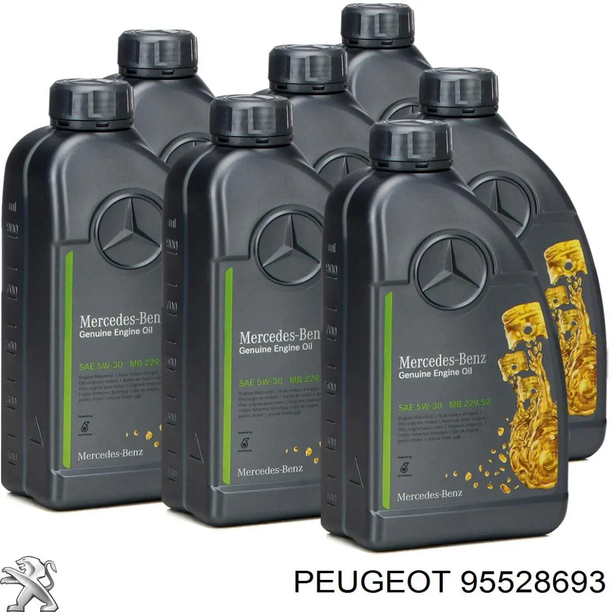 Масло автомобильное Peugeot/Citroen 95528693 цена, от 14.54 USD