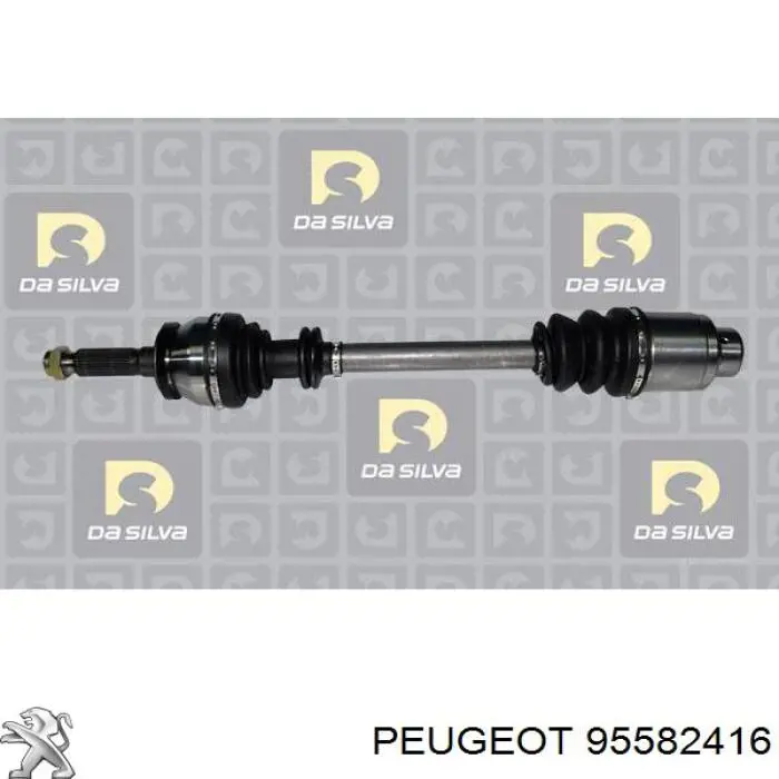 Полуось передняя 95582416 Peugeot/Citroen