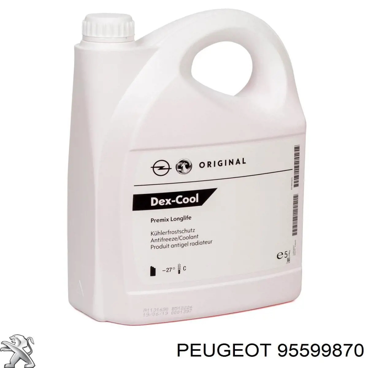 Купить 95599870 Peugeot/Citroen Антифриз универсальный