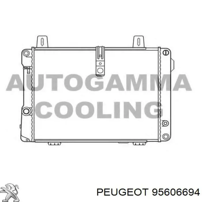 Радиатор охлаждения двигателя Polcar 2323082 цена, от 61.82 USD