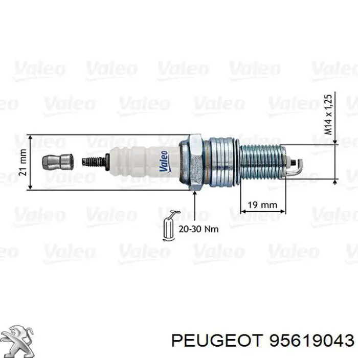 95619043 Peugeot/Citroen