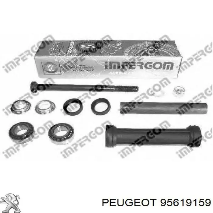 Подшипник крепления заднего рычага (задней подвески) Peugeot/Citroen 95619159 цена, от 35.66 USD