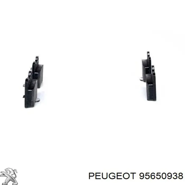 Передние тормозные колодки 95650938 Peugeot/Citroen