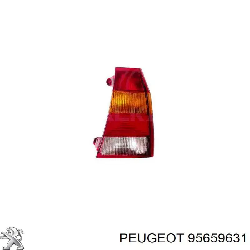95659631 Peugeot/Citroen фонарь задний левый