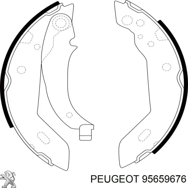 Тормоза рабочие задние ножные и тормозные барабаны Peugeot/Citroen 95659676 цена, от 15.00 USD