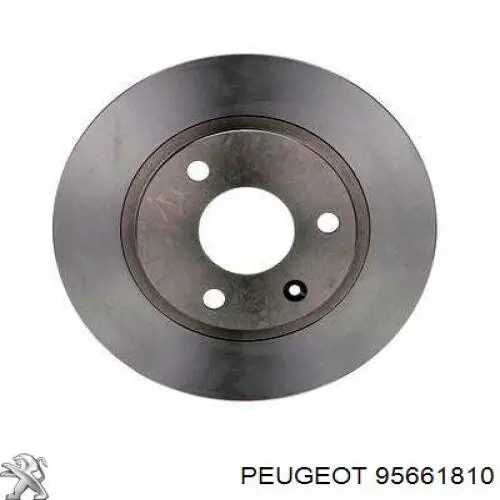 Передние тормозные диски 95661810 Peugeot/Citroen