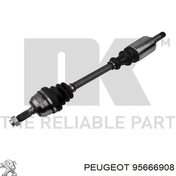 Купить 000032724J Peugeot/Citroen Привод в сборе левый