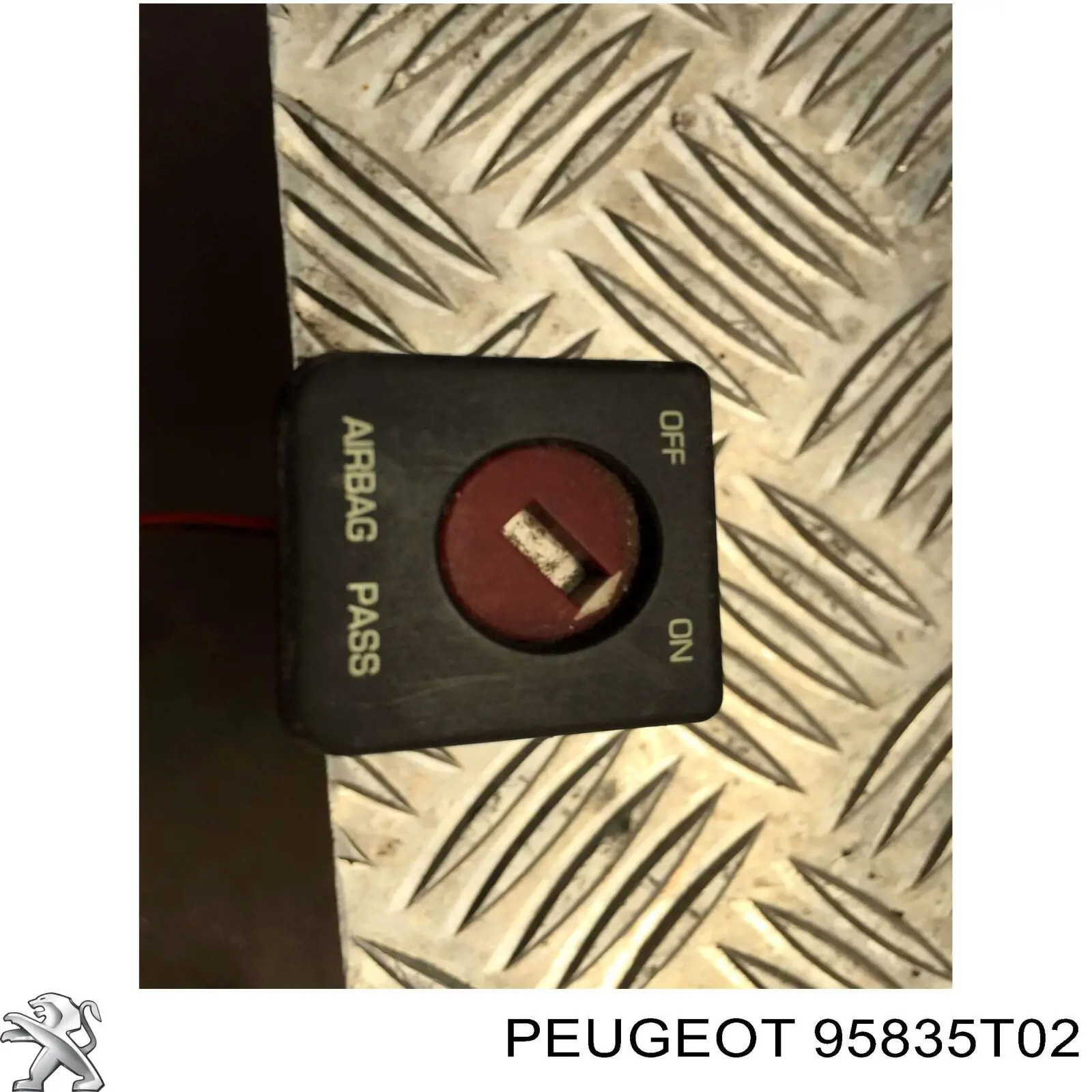 Кнопка (регулятор) корректора фар 95835T02 Peugeot/Citroen