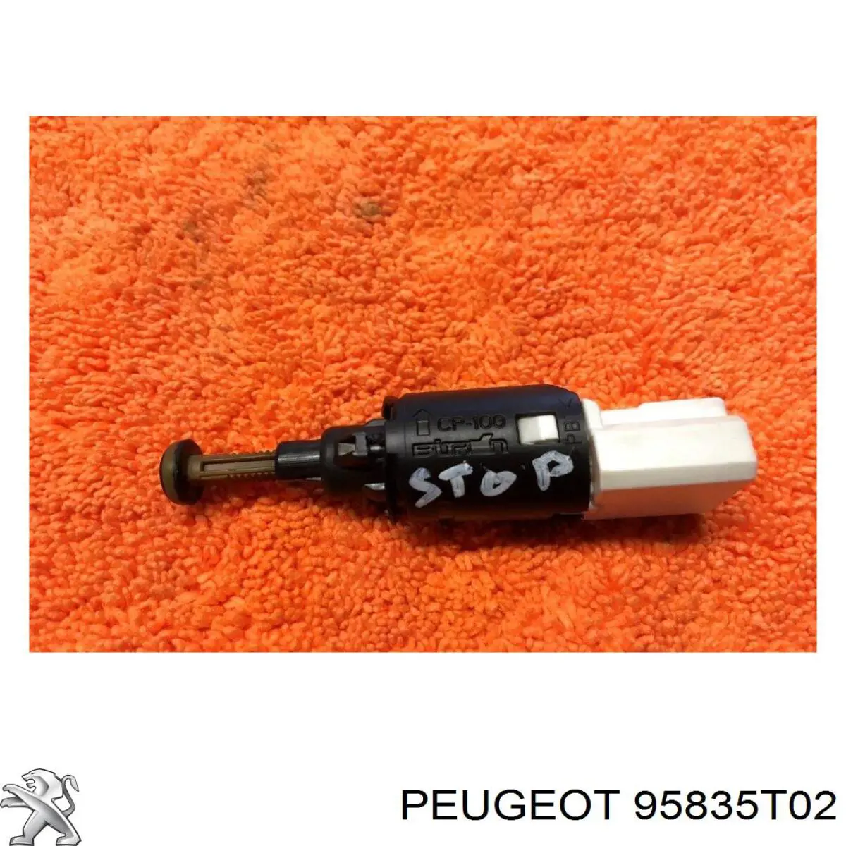 95835T02 PEUGEOT Botón de elemento de regulación, regulación del alcance de faros original y equivalente