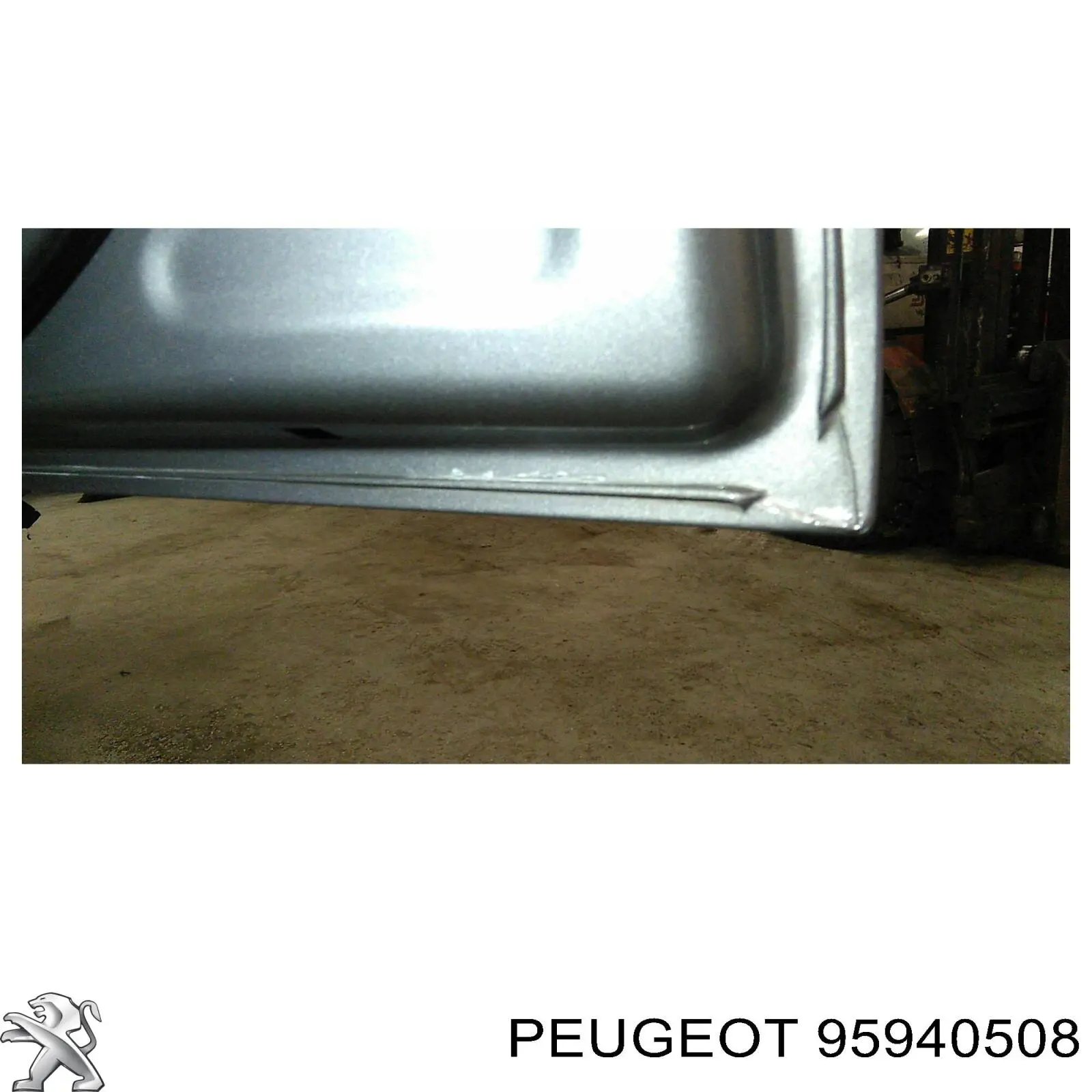 95940508 Peugeot/Citroen дверь передняя правая