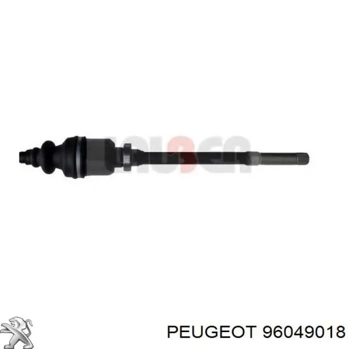 Правая полуось 96049018 Peugeot/Citroen