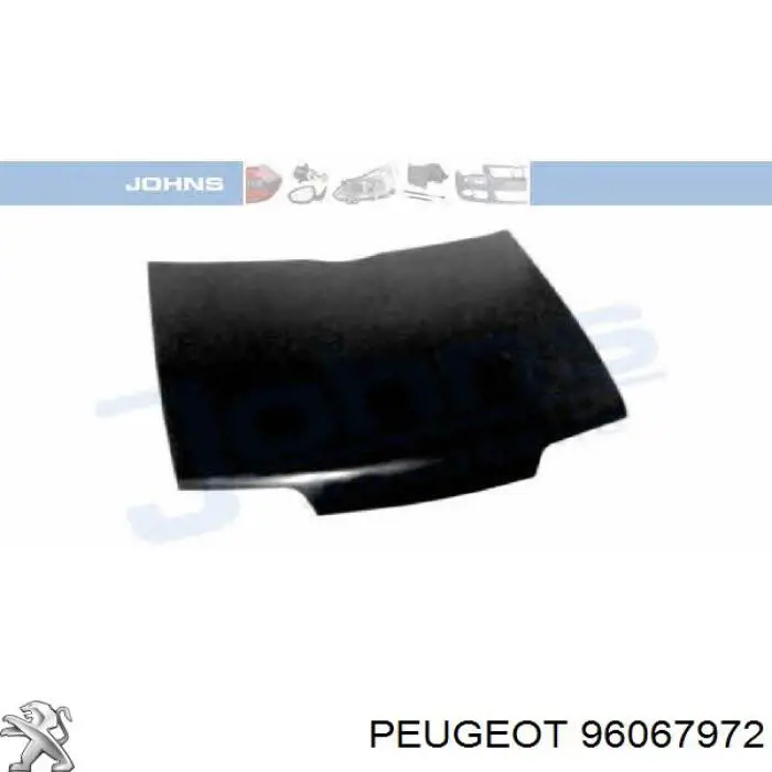 Капот 96067972 Peugeot/Citroen