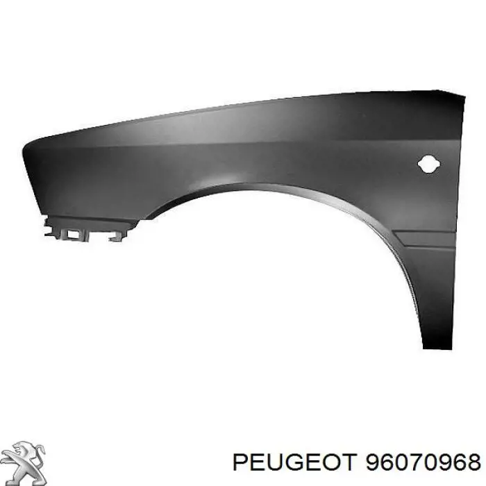 Крыло переднее левое 96070968 Peugeot/Citroen