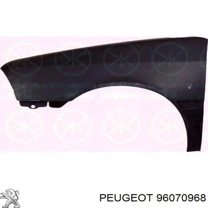 Крыло переднее левое Peugeot/Citroen 96070968 цена, от 28.09 USD