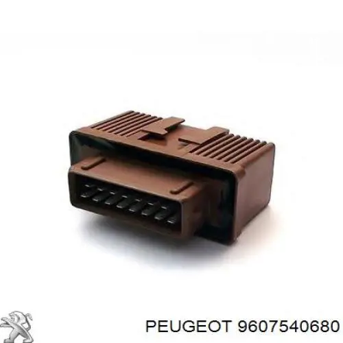 9607540680 Peugeot/Citroen relê de bomba de gasolina elétrica