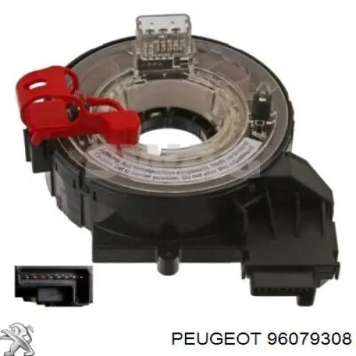 Купить 96079308 Peugeot/Citroen Вал рулевой колонки
