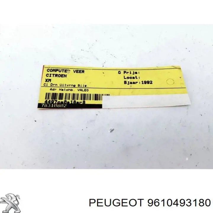 9610493180 Peugeot/Citroen 