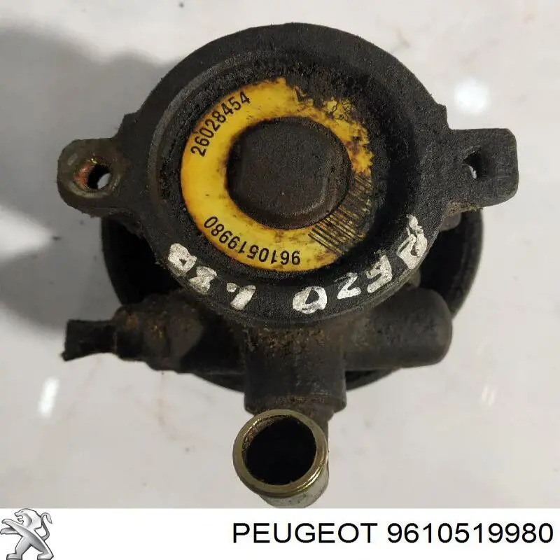 9610519980 Peugeot/Citroen bomba da direção hidrâulica assistida