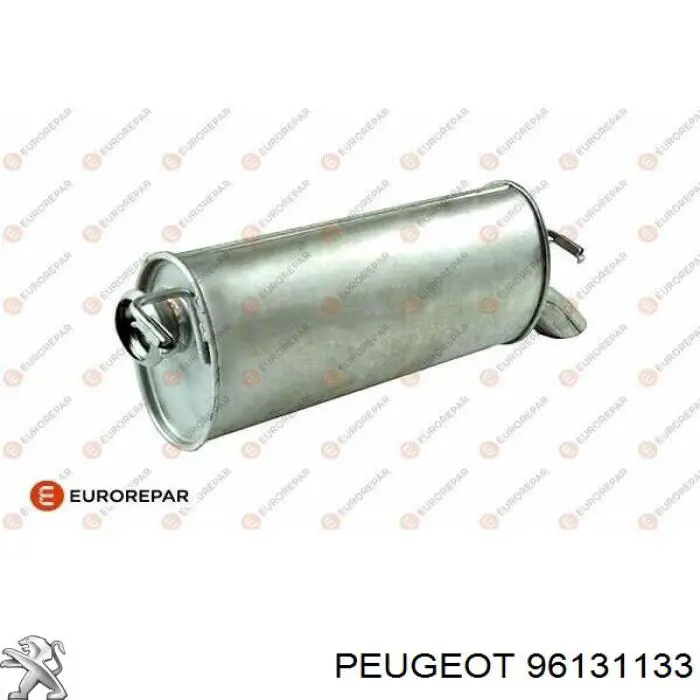 Глушитель задний 96131133 Peugeot/Citroen