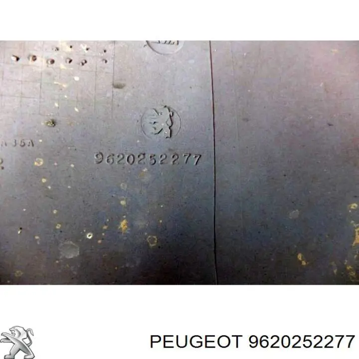 Купить 9620252277 Peugeot/Citroen Буфер (бампер) передний