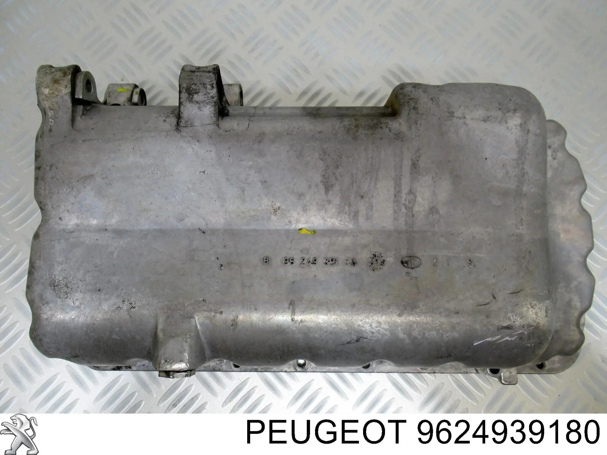 9624939180 Peugeot/Citroen panela de óleo de cárter do motor