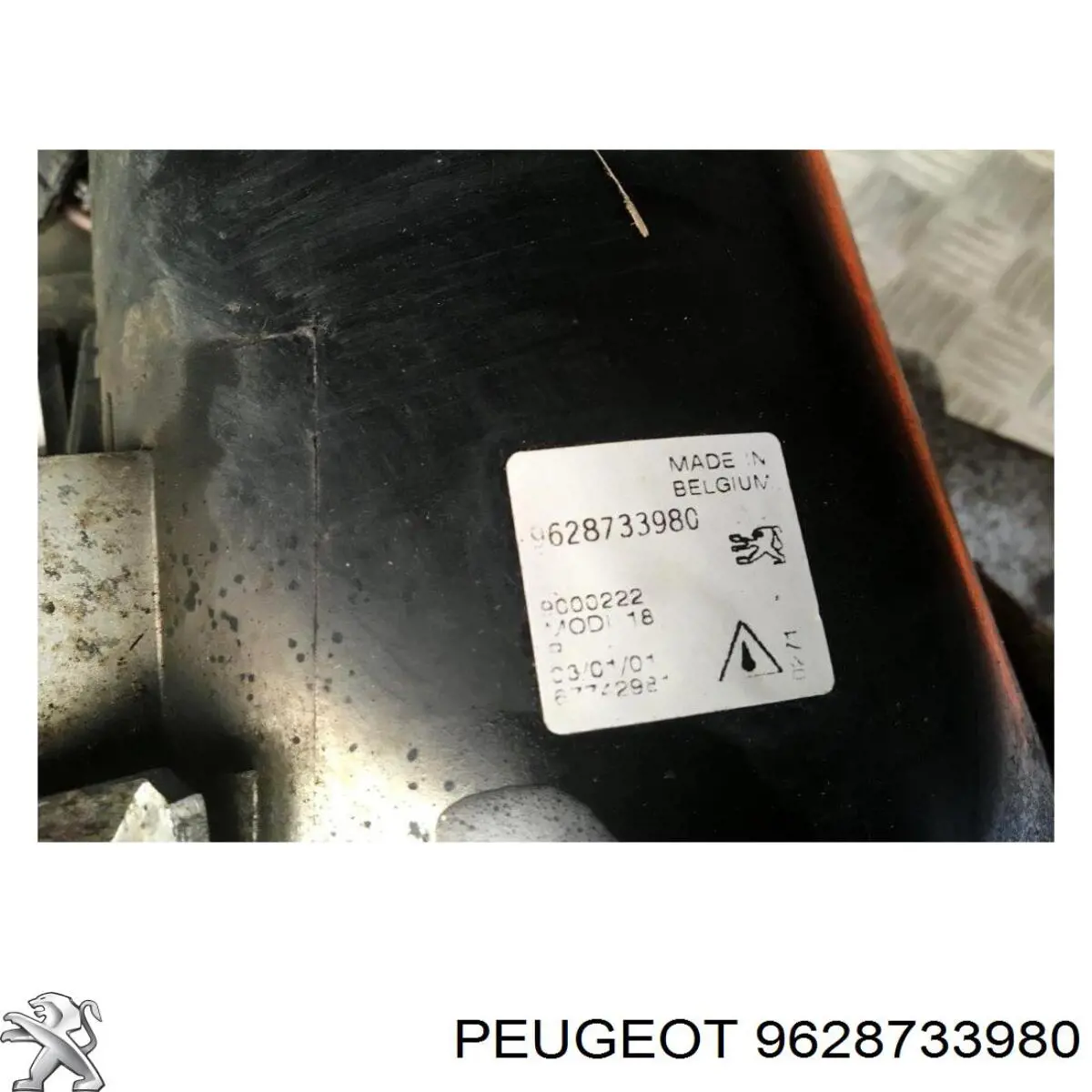 9628733980 Peugeot/Citroen фара противотуманная правая