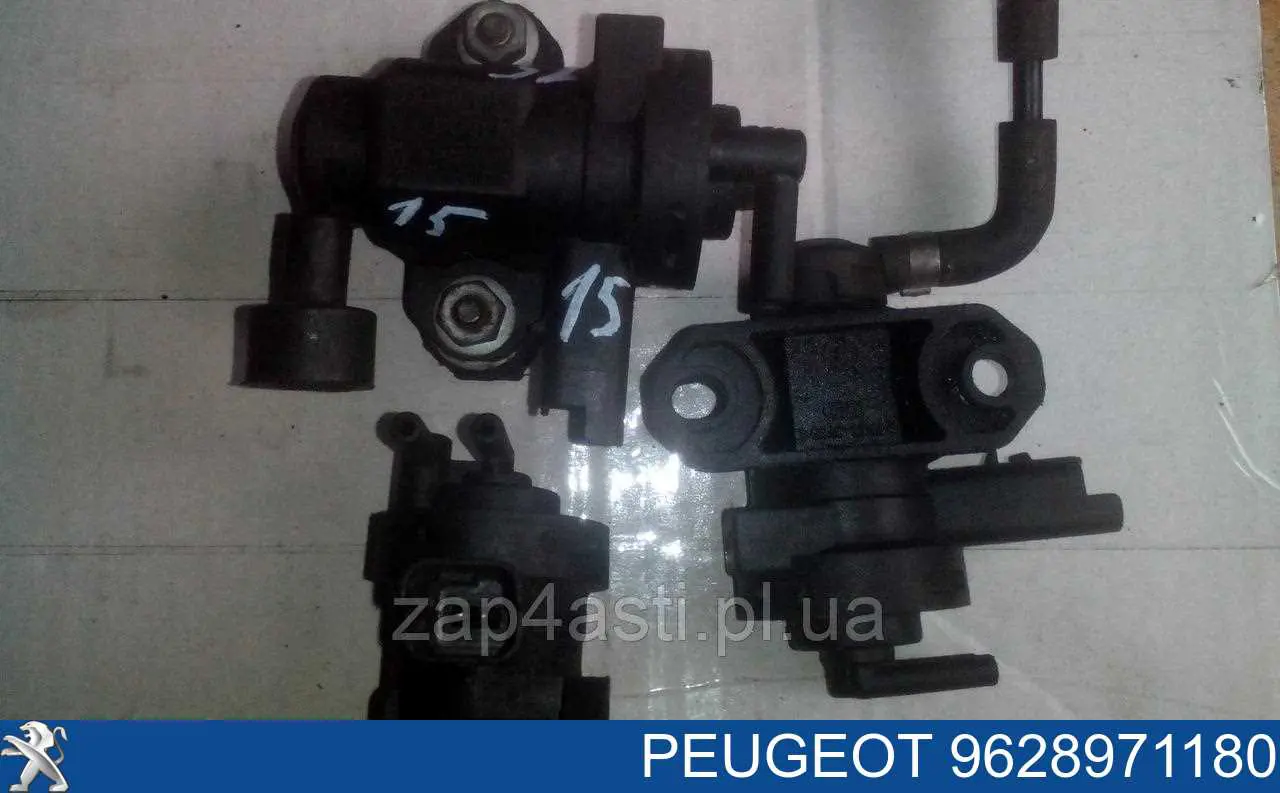 Клапан преобразователь давления наддува (соленоид)  Peugeot/Citroen 9628971180