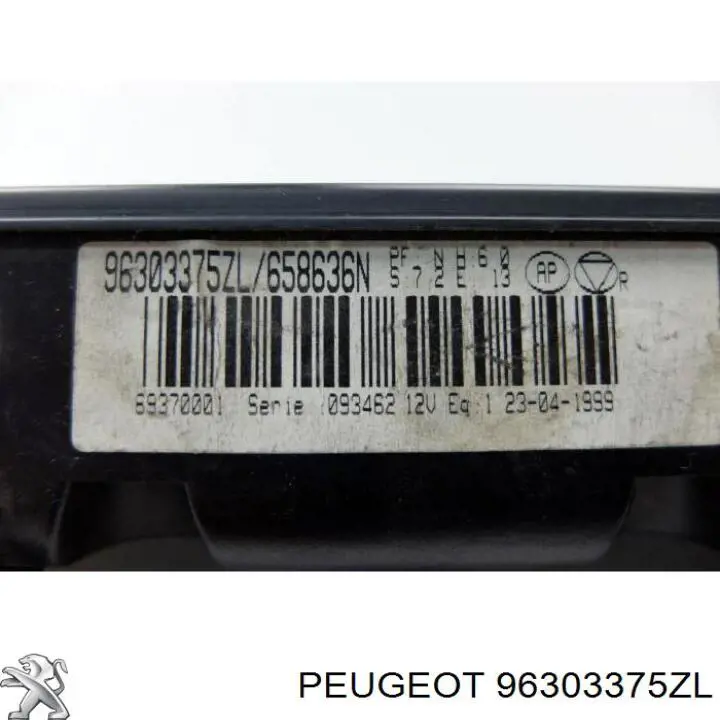 Unidade de controlo dos modos de aquecimento/condicionamento Peugeot 406  8B
