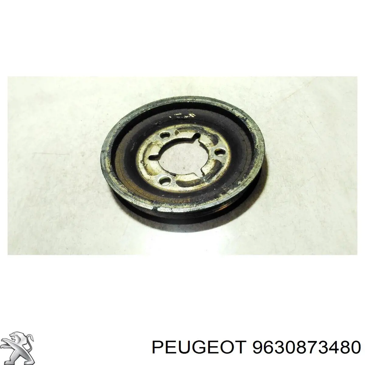 Купить 9630873480 Peugeot/Citroen Шкив-демпфер коленвала
