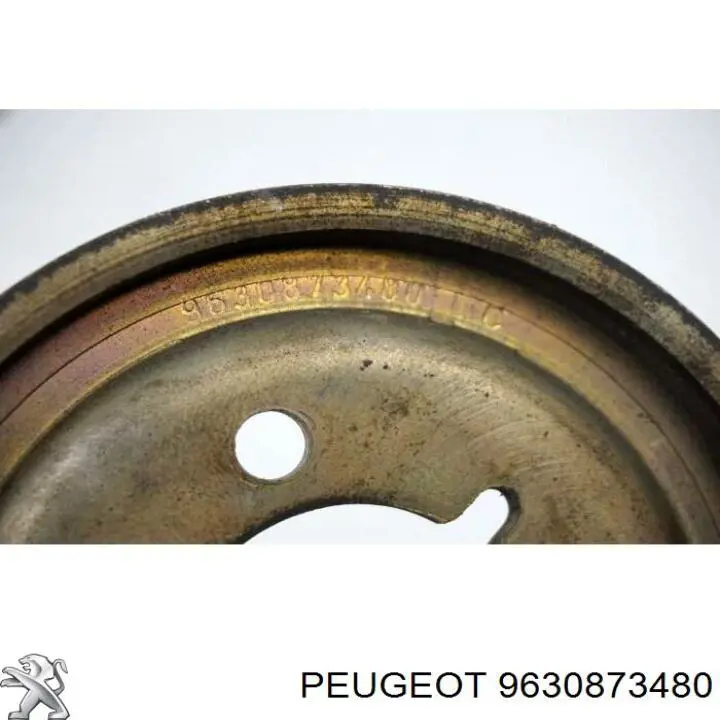 Шкив коленвала (демпфер) Peugeot/Citroen 9630873480 цена, от 38.54 USD