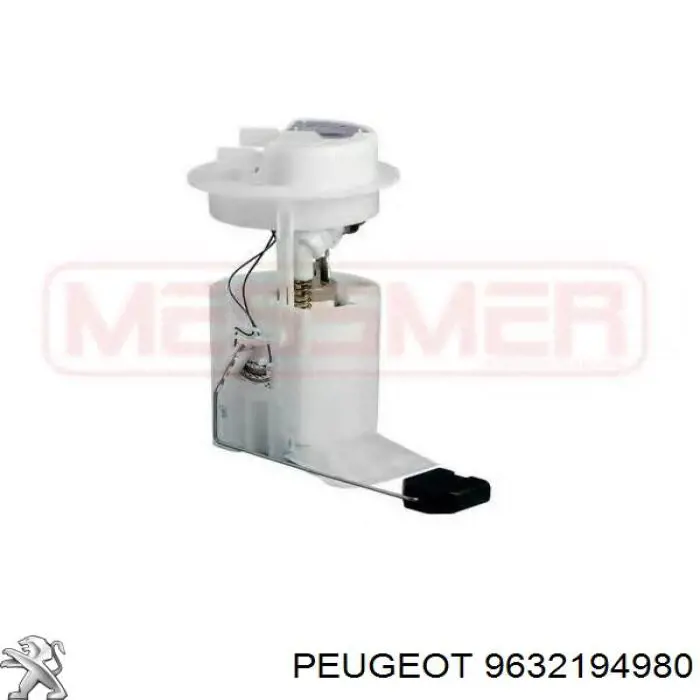 Бензонасос 9632194980 Peugeot/Citroen