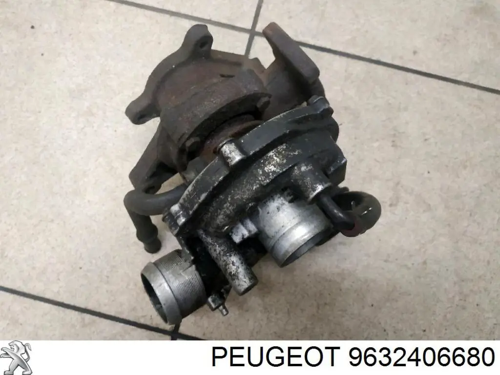 9632406680 Peugeot/Citroen турбина