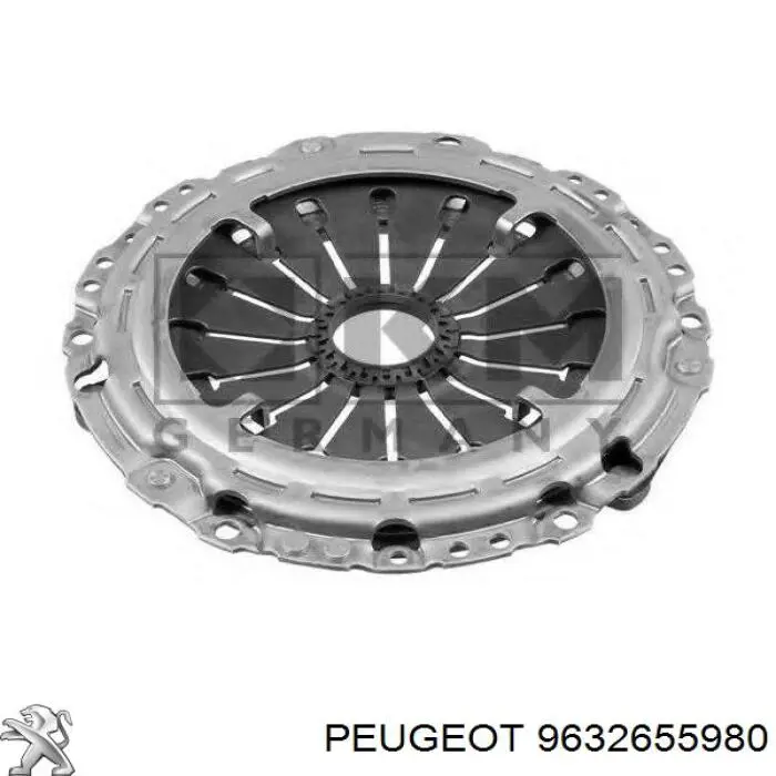 9632655980 Peugeot/Citroen корзина сцепления