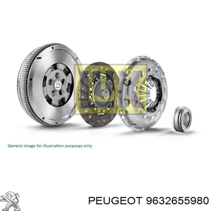 Лепестковая корзина сцепления Peugeot/Citroen 9632655980 цена, от 8.47 USD