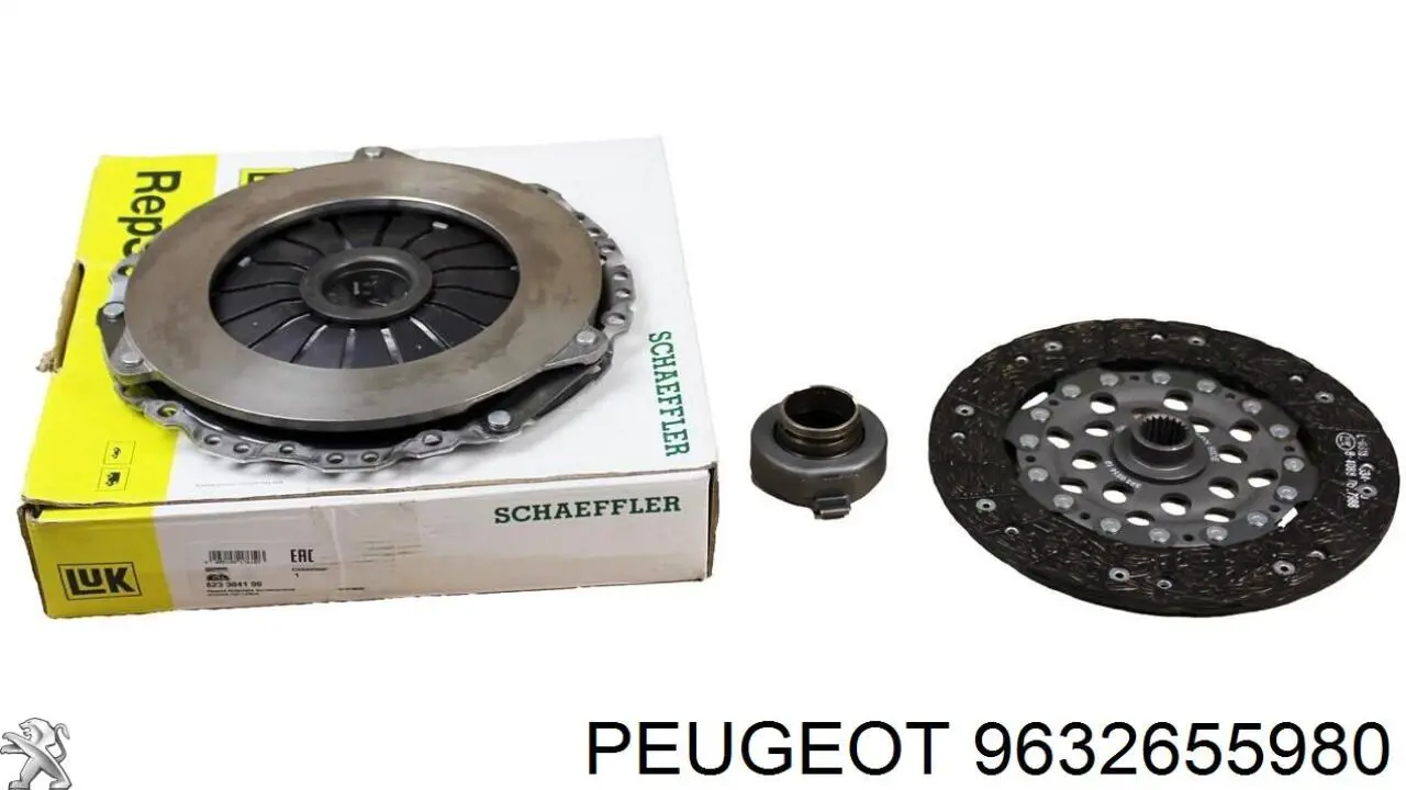 Корзина сцепления 9632655980 Peugeot/Citroen