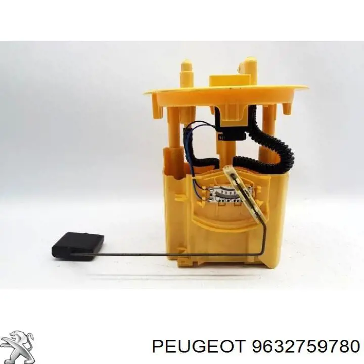 9632759780 Peugeot/Citroen módulo de bomba de combustível com sensor do nível de combustível