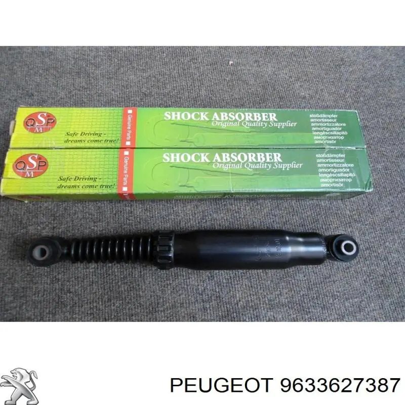 Купить 9633627387 Peugeot/Citroen Амортизатор задней подвески