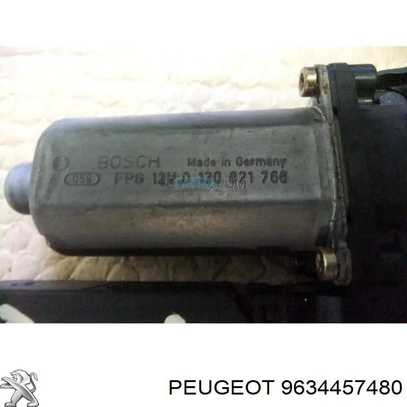 Мотор стеклоподъемника двери передней, правой Peugeot/Citroen 9222S4