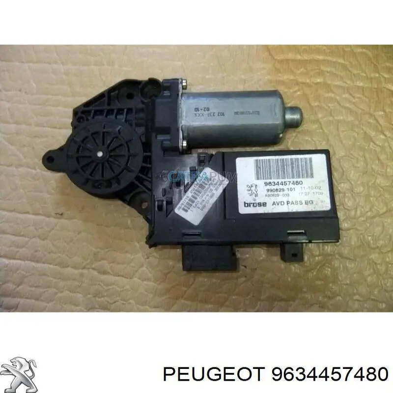 Купить 9222S4 Peugeot/Citroen Мотор стеклоподъемника двери передней правой