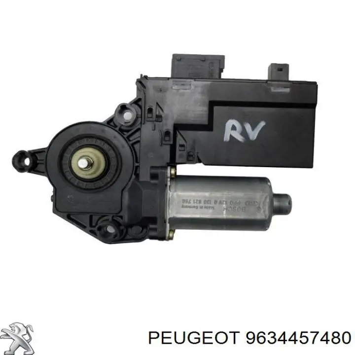 Мотор стеклоподъемника двери передней правой 9222S4 Peugeot/Citroen