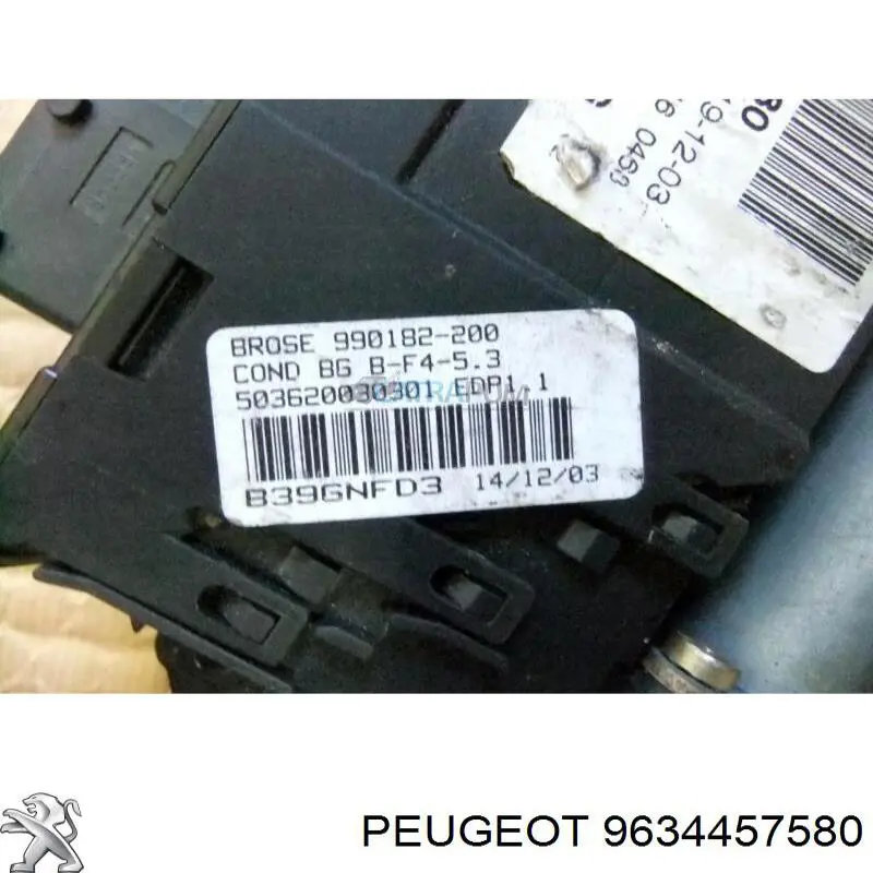 Мотор стеклоподъемника двери передней левой 9221CG Peugeot/Citroen