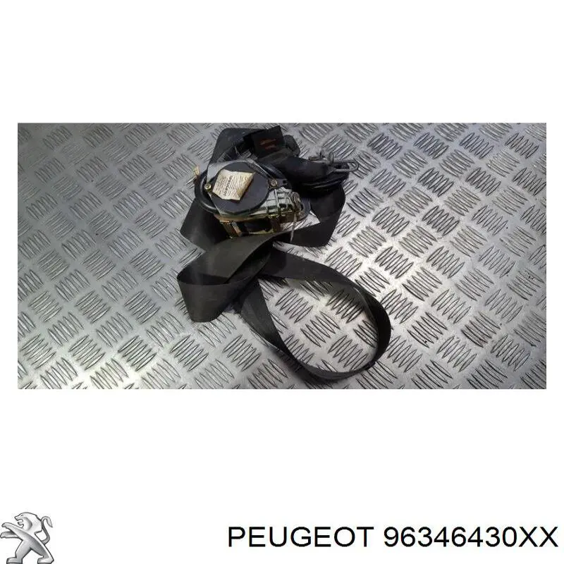 Купить 96346430XX Peugeot/Citroen Ремень безопасности